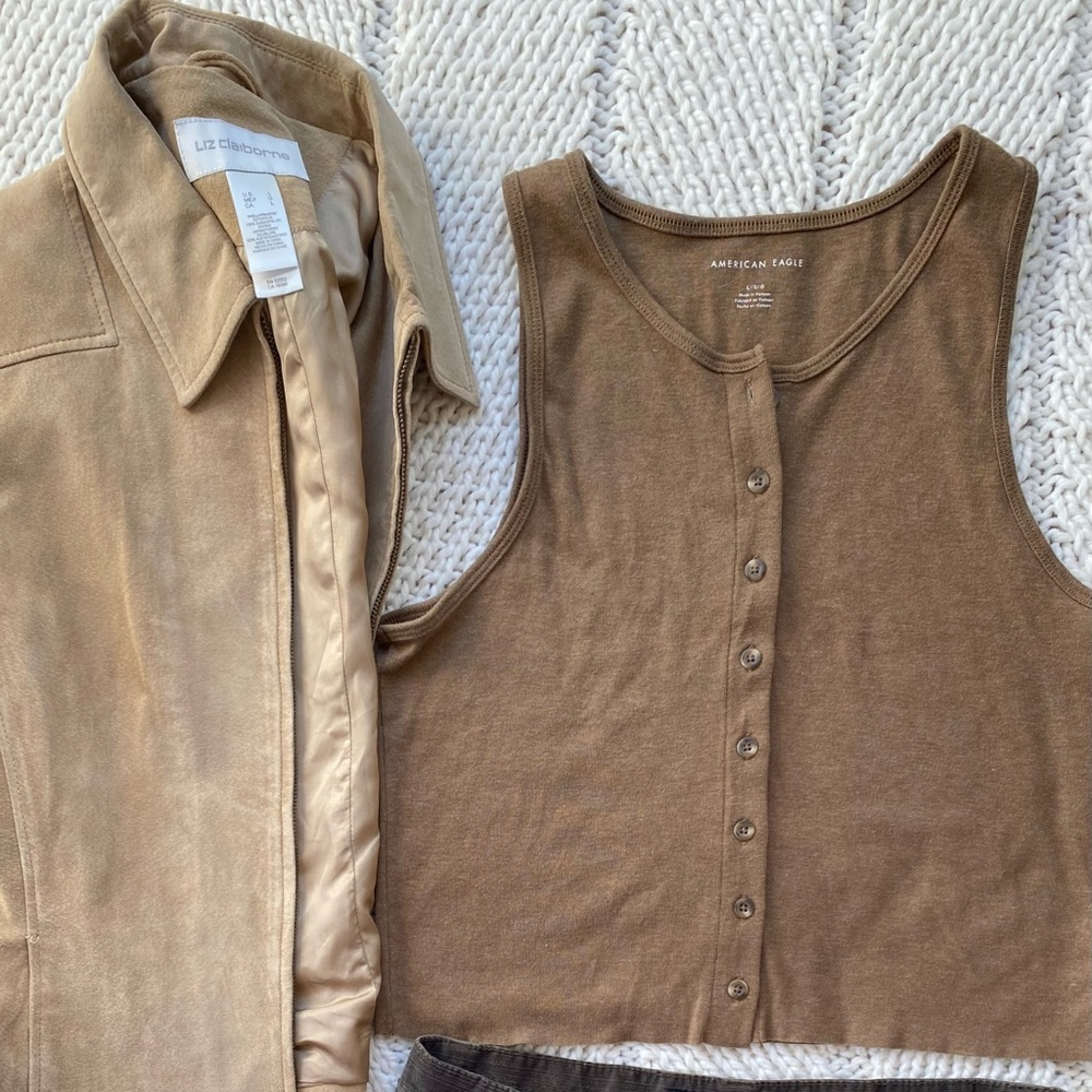 70’s Style Suede Jacket - Picture 7 of 7